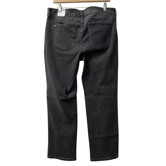 Chicos Straight Leg‎ Jean Size 2 Short L Vancouver Gray Wash Denim Mid Rise NWT - Picture 6 of 14